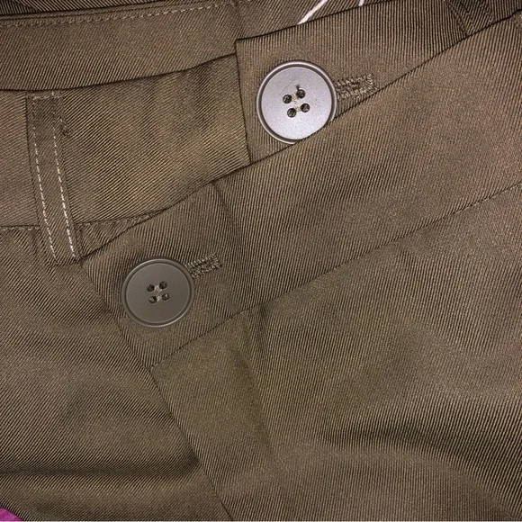 NWT asymmetrical layer button wide leg dress pants by Commense in size Small - Picture 8 of 10